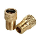 2pcs Presta to Schrader Tube Pump Tool Converter Bicycle Bike Tire Valve Adaptor