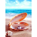5D DIY Full Drill Diamond Painting Cross Stitch Kit (Sandy Beach-k522)