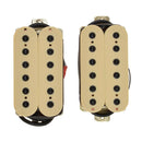 2pcs Electric Guitar Humbuckers Dual Coils Pickup Brass Baseplate Musical