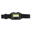 3 Modes Waterproof COB Flashlight Outdoors Headlight Headlamp Torch(Black)