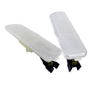 Pair of Front Fender Side Lamp for VW Jetta Golf MK4 99-05 133x70x37mm White