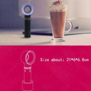 Electric Bladeless Fan Portable Cordless Usb Charging Mini Handheld Fan Han