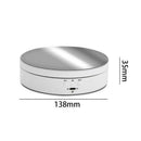 Rechargeable Turntable Display Stand 360 degree Rotating Angel Speed Adjust I9N6