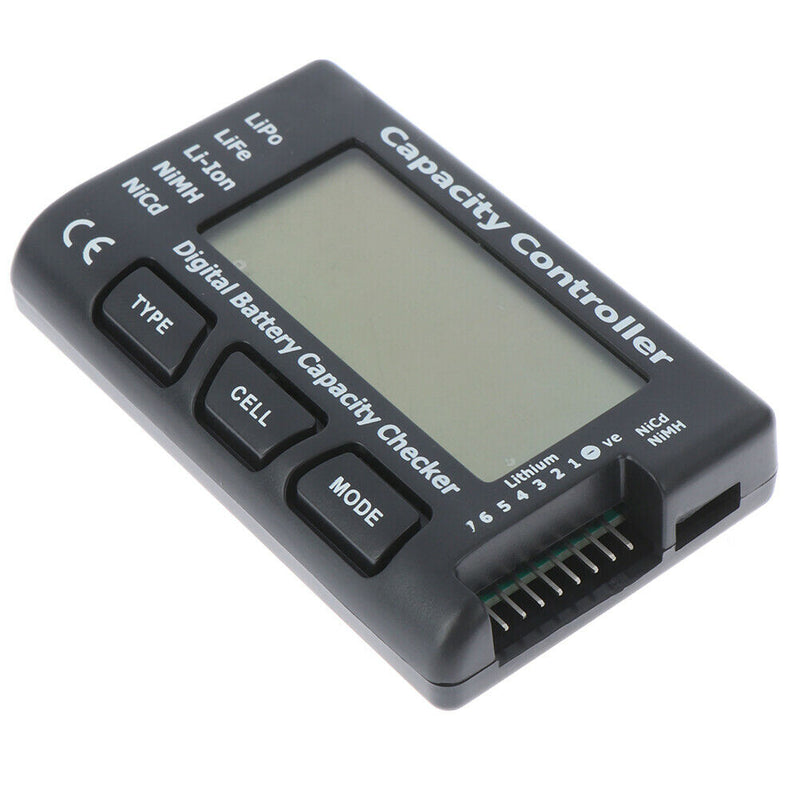 1Pc Digital battery capacity controller checker for NiMH Nicd LiPo LiFe Li-ionOZ