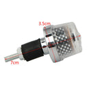 2Pcs LED Motorcycle Handle Bar End Turn Signal Light  Indicator Flasher Lamp