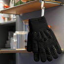1 Pair Heat Resistant Thick Silicone Cooking Baking Barbecue Oven Gloves BB S6O6