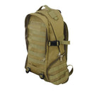 35L outdoor backpack camping hiking mountaineering bag Mud color