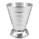 75ml Stainless Steel Measure Cup Cocktail Tool Bar Mixed Drink Jigger Spoon