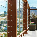 Lag Screw Stud Thread Fitting Terminal, 1/8 inch Cable Railing Hardware Sta K9B4