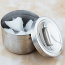Stainless Steel Medical Dental Cotton Tank Alcohol Disinfection Jar Contai OZ