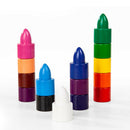 Palm-Grip Crayons Non-Toxic Paint Stackable For Toddlers Kids 15 Colors Washable