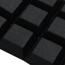 Rubber Furniture Table Leg Anti Slip Square Cushion Pad Mat 30pcs D5V5