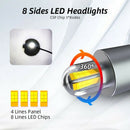 2X 6000K H7 Led Auto 1904 Car Headlight Bulbs 60W 9600Lm Car Styling Led Au