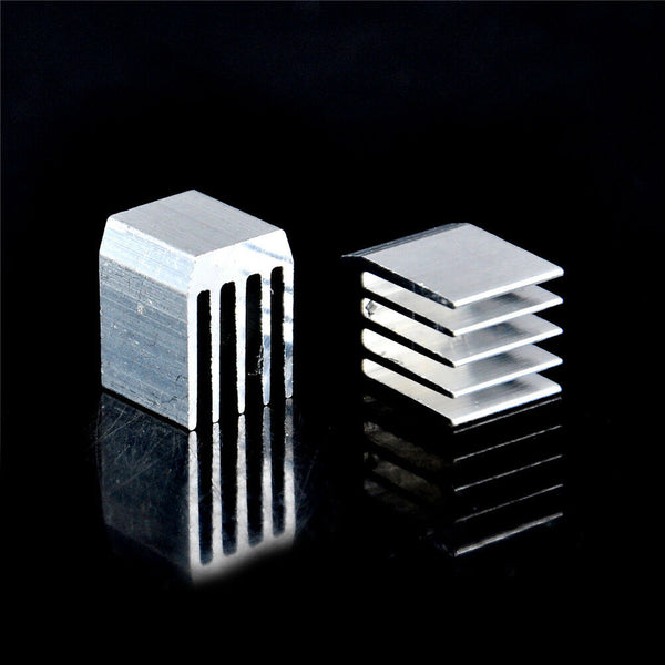 10pcs Aluminum Cooling 9x9x12MM Heat Sink EBM Radiator Heatsink Cooler SA