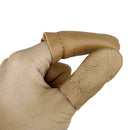 5Pairs Real Leather Cowhide Finger Cots Thimble Sleeve for Fingers Protection