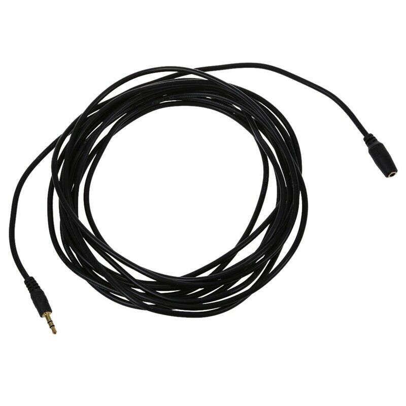 5 Meters 3.5mm Plug Male to Female Audio Extended Cable C4R6