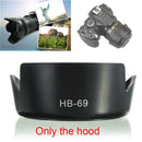 Camera Lens Hoods Reversible Petal Flower Lens Shade For Nikon HB-69
