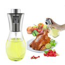 Olive Oil Sprayer,Transparent Food-grade Glass Oil Mister,Portable Cooking  Z1E9