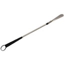 Long Flexible Plastic Metal Handle Shoehorn in shape Jockey