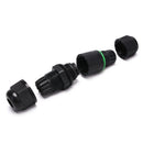 Waterproof Connectors 3 pin IP68 10A Electrical Wire Cable LED Light Connecto OZ