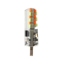 2pcs T10 COB RGB LED 6SMD Car Wedge Side Multicolor Light Bulbs Remote Con JR