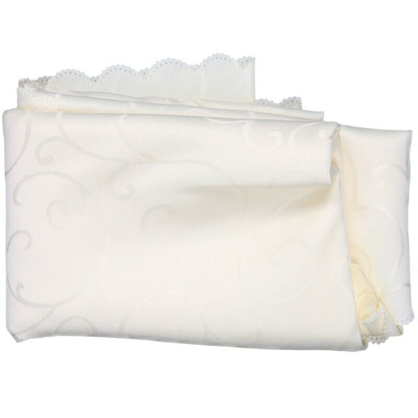 1.8M Round Tablecloth Cover Protector Kitchen Home Wedding Banquet Party Be P7I1