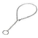Punk Gothic Rock Round Metal Chain Choker Collar Necklace Pendants Fash JR