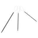 3pcs Nylon Wire Knitting Yarn Sewing Big Eye Needles Apparel Craft Wool Knit BX