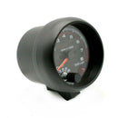 Universal 3.75" 12V White LED Light Tachometer Gauge with Red Shift Light