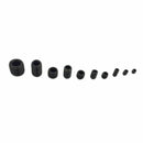 200PCS M3 M4 M5 M6 M8 Hex Head Socket Hex Grub Screw Set Assortment Kit(Bla