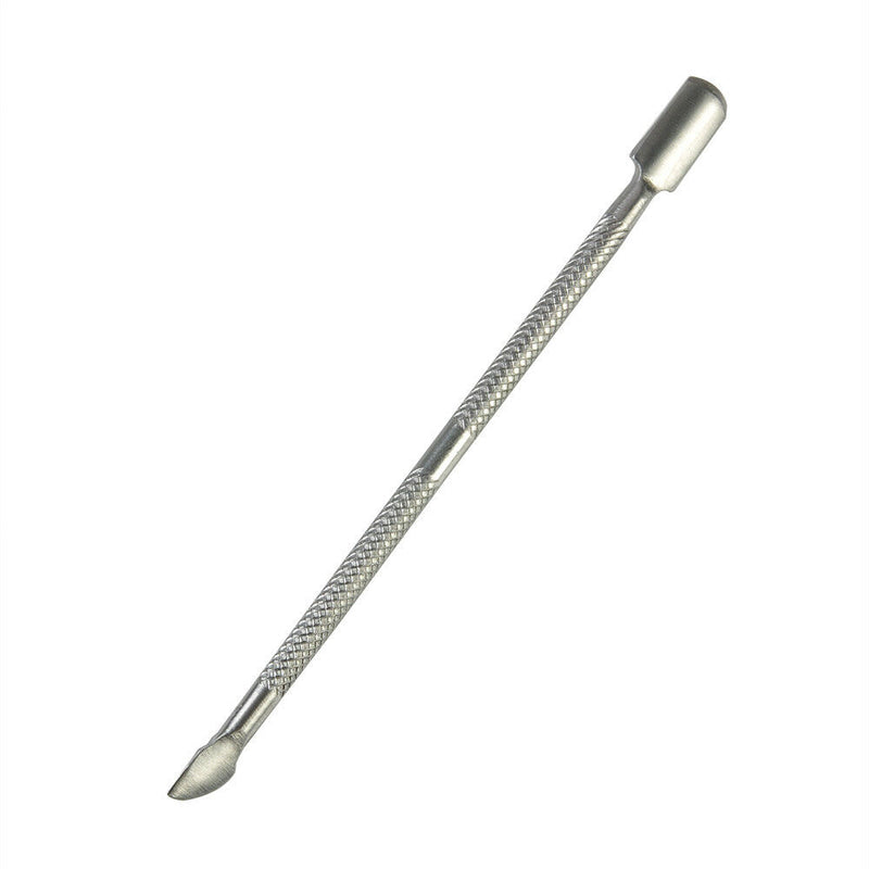 Stainless Steel Cuticle Pusher Remover Finger Dead Skin Push Nail Manicure Tool