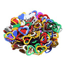 Metalic Sparkle Heart Table Scatter Confetti Party Decor Multicolor