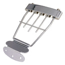 4 Strings Jazz Tremolo Tailpiece Bridge Tailpiece Replacement For Archtop Bass