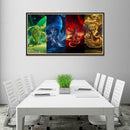 5D DIY Full Drill Diamond Painting Dragon Cross Stitch Embroidery Mosaic