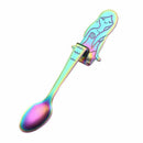 Mermaid Teaspoons Stainless steel Creative Coffee Spoon for Cafe wedding Ha B5F5