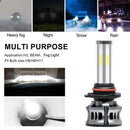 2PCS 6 Sides LED Headlight Kit 9005 High Low Beam DOB LED Bulb Car Lighting