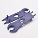 1Pair MC4 PV DIY PV Solar Panel Connector Spanner Blue Wrench Disconnect Tool JR