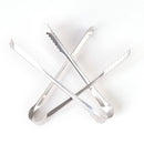 2 stainless steel ice tong for Barbecue Food Salad Cake Bread Candy in bar OZ