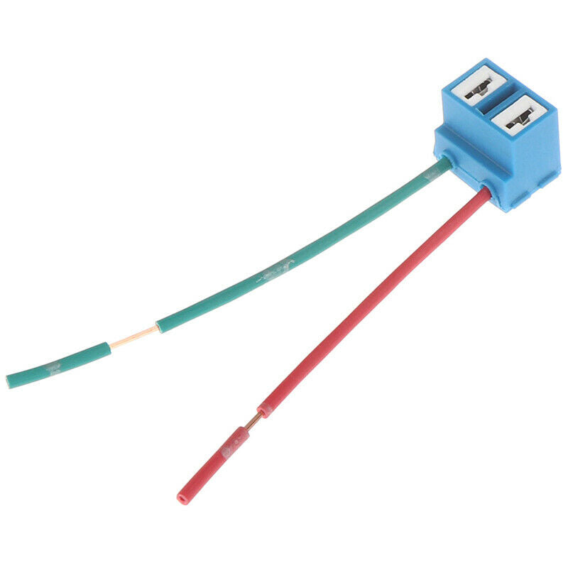 2Pcs H7 Headlight Bulb Socket Cceramic Lamp Base Car Connector Plug Soc zq