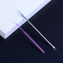 Stainless Steel Blackhead Acne Acne Extractor Remover Needle + Ear Spoon toolTCE