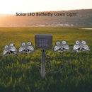 Solar LED Butterfly Lawn Light Outdoor Waterproof Garden Landscape Lamp A