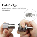 Stainless Steel 1/2'' MPT Male Beer Quick Disconnect Connect Set Home Brew