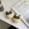 Silicone Protective Case Lovely Puppy Full Cover Protector for Airpods 1/2 Kit