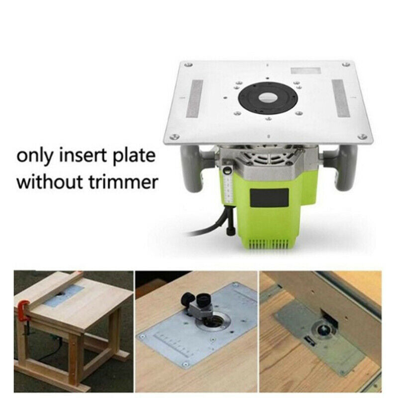 Woodworking Benches Router Table Plate Aluminum Router Table Insert PS Ew