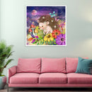 5D DIY Full Drill Diamond Painting Hedgehog Embroidery Mosaic Craft Kit