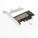 M.2 NVMe SSD to PCIE 3.0 X4 Adapter M Key interface Card with Heatsink for PC