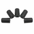 5 Pcs Cello Endpin Tip Protector Rubber Cello tail pin case Tip Cap Protect R1S6
