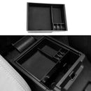 Car Armrest Box Center Console Storage Tray with Non-slip Mat Auto Accessories