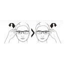 2x Presbyopic Glasses Adjustable Reading Watching for Different Face Shapes