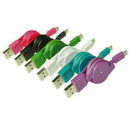 Micro USB Charger Cable Data Sync Retractable Adapter For Android Sam Dyqq L8T9